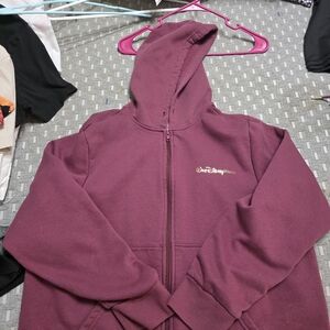 Disney Kids Burgundy Hoodie Jacket